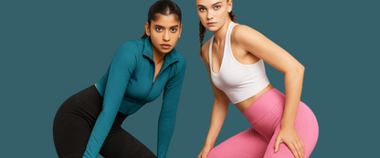 3D Legginsy - Różowy