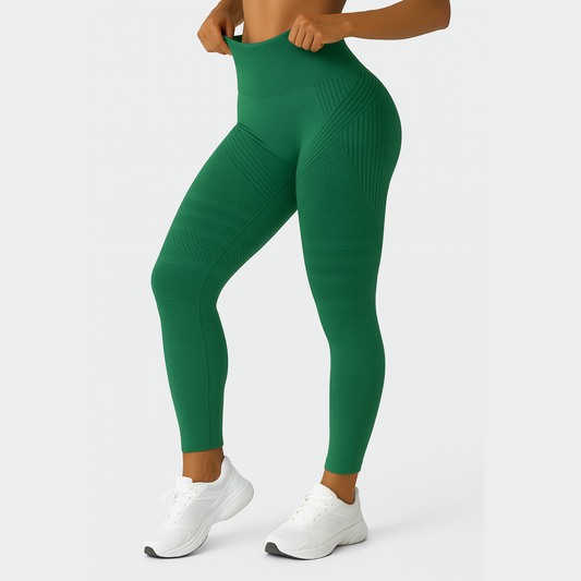 3D Legginsy - Zielony