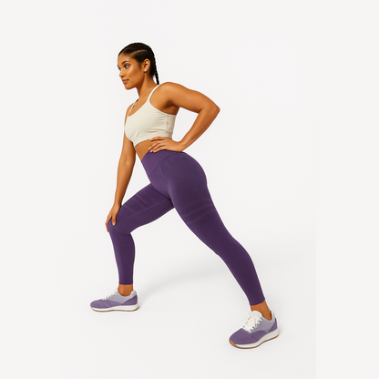 3D Legginsy - Niebieski